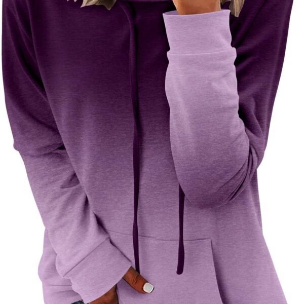 Women's Pullover Hoodie – Trendy Autumn Top